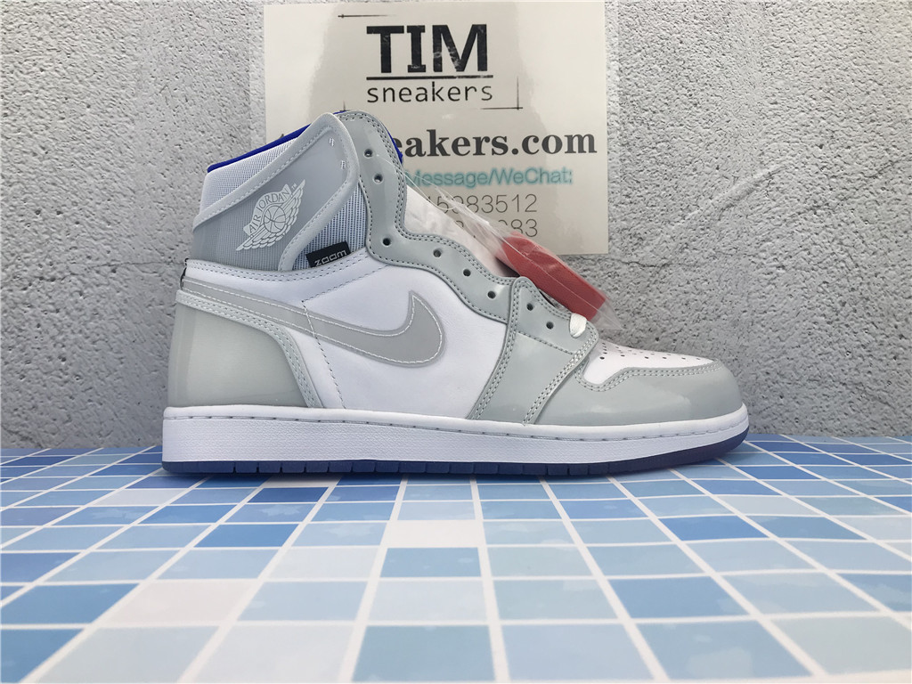 Air Jordan 1 High Zoom Racer Blue - CK6637 104